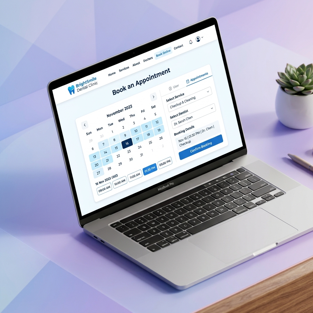 Fogászati foglalási rendszer